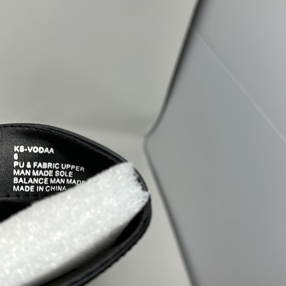 Karen Scott Vodaa Black Riding Boots Women’s Knee-High Size 6M NIB Faux Leather - Picture 10 of 10